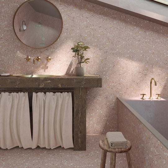 Emser-10-x-11-Tatsu-Satin-Hexagon-Porcelain-Wall-Tile-Rosa