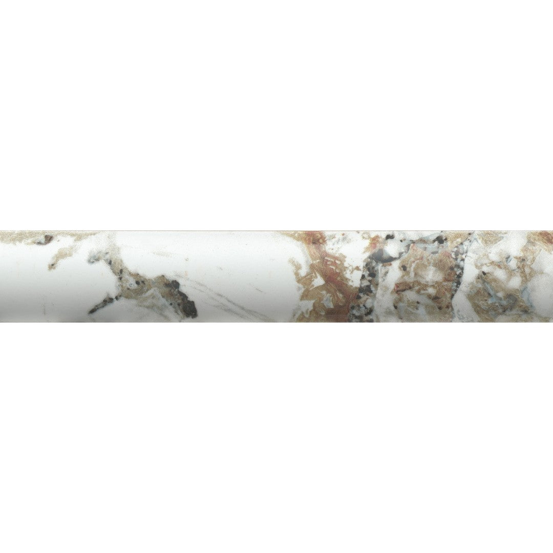 Emser 2" x 12" Triveni Pressed Satin Curve Ceramic Wall Tile