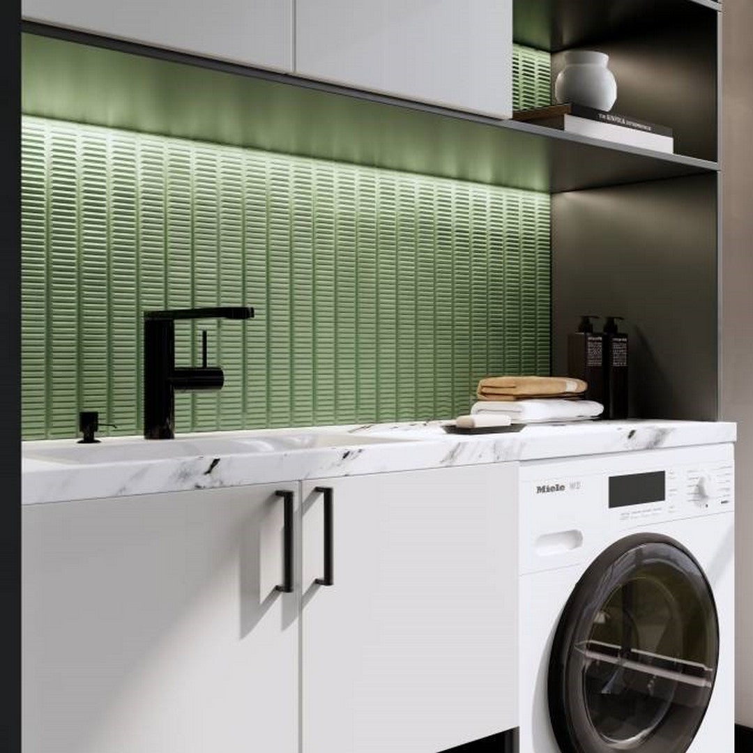 Emser-2-x-8-Triveni-Pressed-Glossy-Jet-Ceramic-Wall-Tile-Forest
