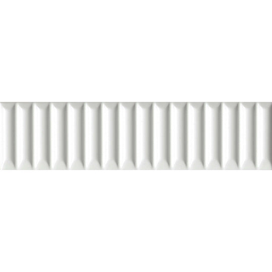 Emser 2" x 8" Triveni Pressed Glossy Jet Ceramic Wall Tile