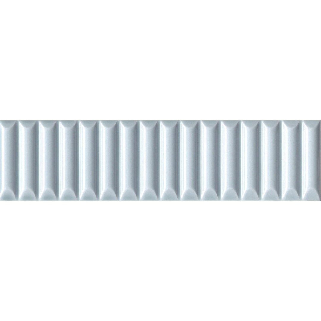 Emser 2" x 8" Triveni Pressed Glossy Jet Ceramic Wall Tile