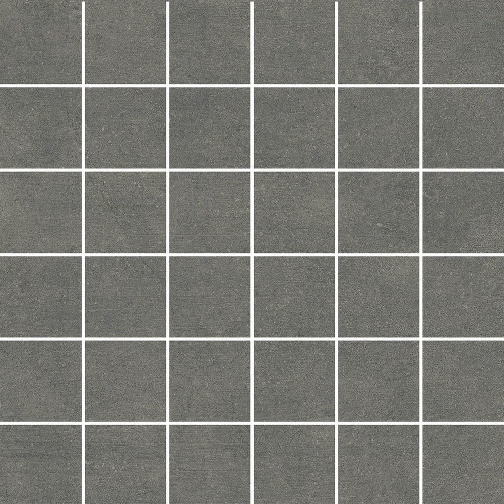 Emser Fixt Cement 12" x 12" Porcelain Matte Mosaic