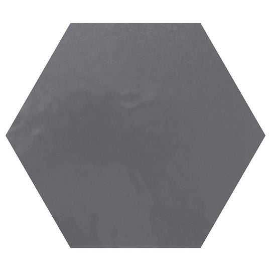 Emser 6" x 7" Plurify Glossy Hexagon Ceramic Wall Tile