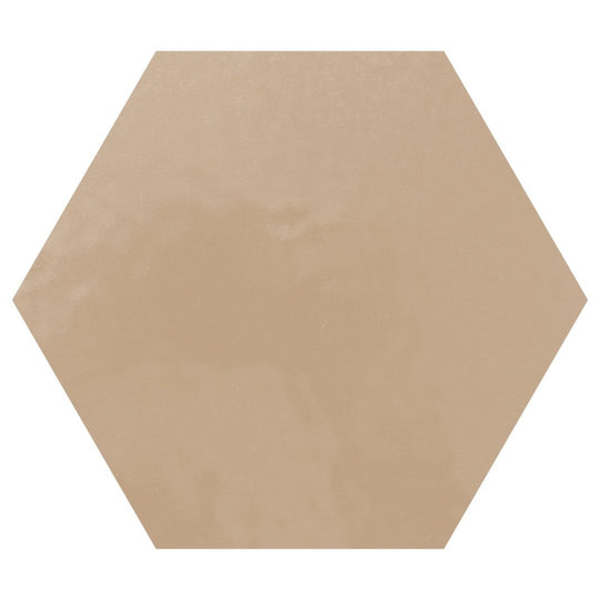 Emser 6" x 7" Plurify Glossy Hexagon Ceramic Wall Tile