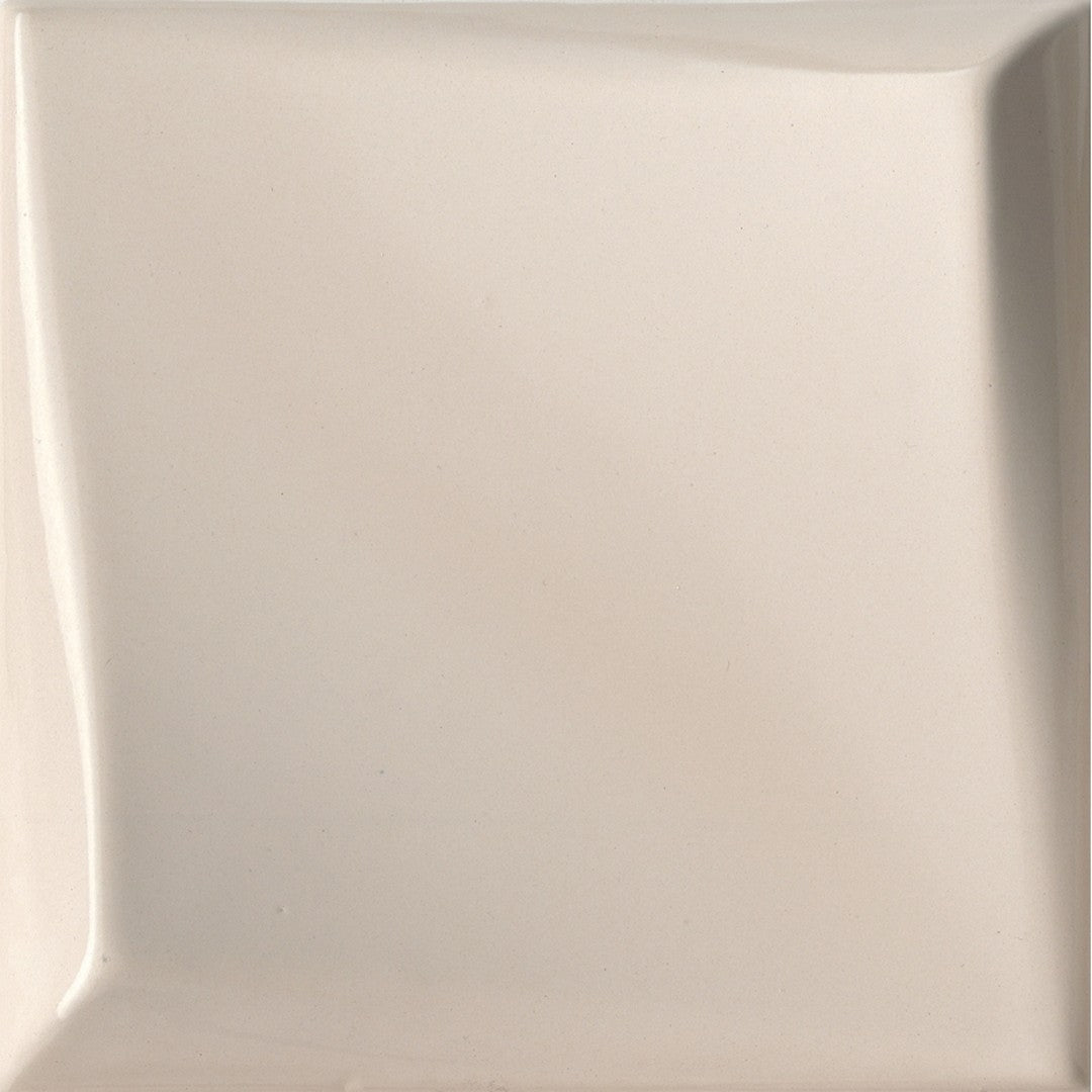 Emser 6" x 6" Plurify Glossy Wave Ceramic Wall Tile