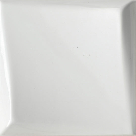Emser 6" x 6" Plurify Glossy Wave Ceramic Wall Tile