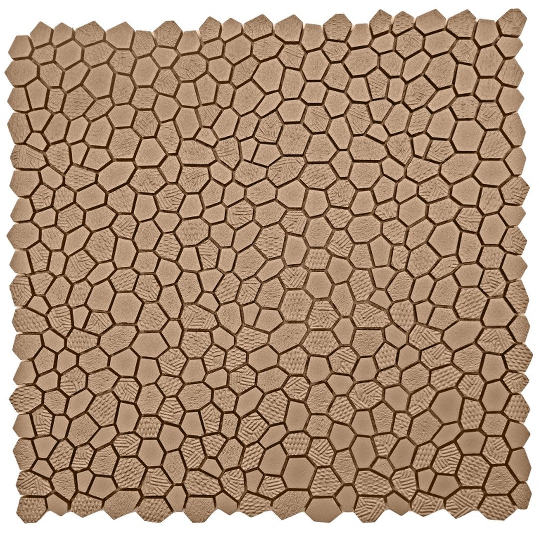 Emser 11" x 12" Revify Matte Resin & Natural Stone Dot Mosaic