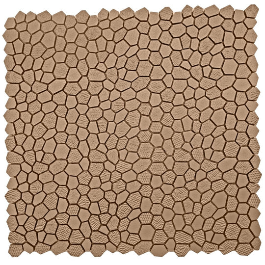 Emser 11" x 12" Revify Matte Resin & Natural Stone Dot Mosaic