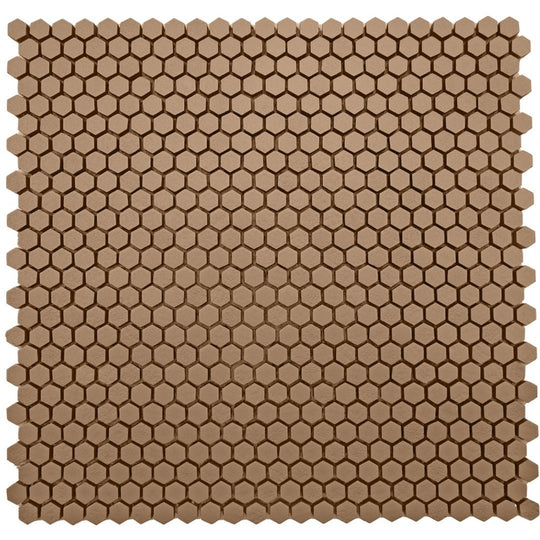 Emser 11" x 12" Revify Matte Resin & Natural Stone Hexagon Mosaic