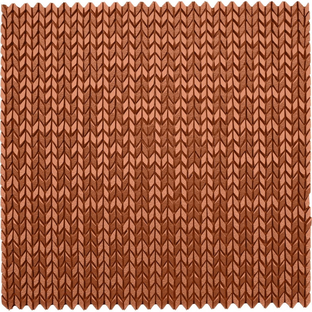 Emser 12" x 12" Revify Matte Resin & Natural Stone Wave Mosaic