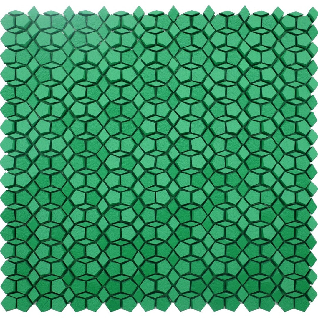 Emser 12" x 12" Revify Matte Resin & Natural Stone Penta Mosaic
