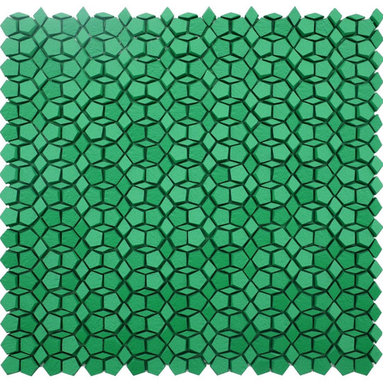 Emser 12" x 12" Revify Matte Resin & Natural Stone Penta Mosaic