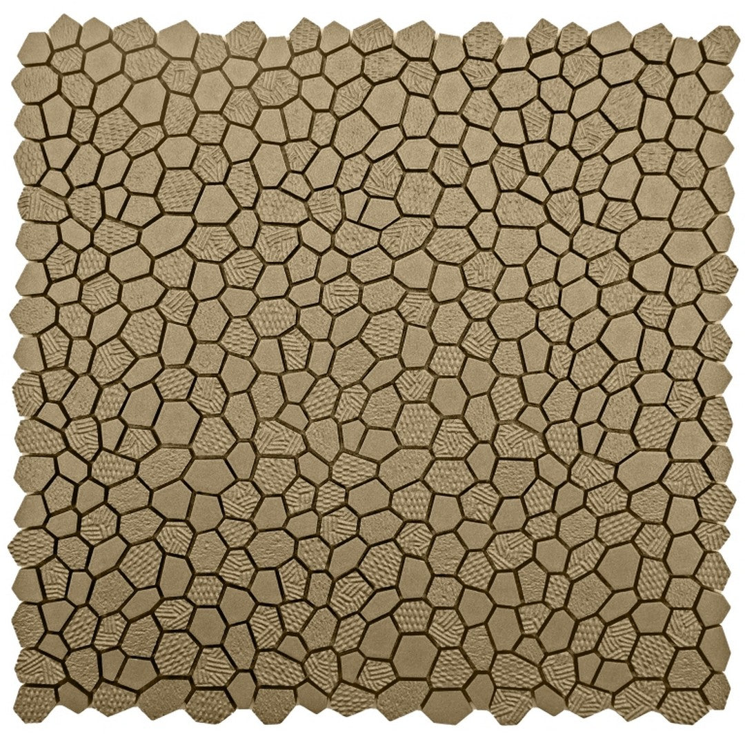 Emser 11" x 12" Revify Matte Resin & Natural Stone Dot Mosaic