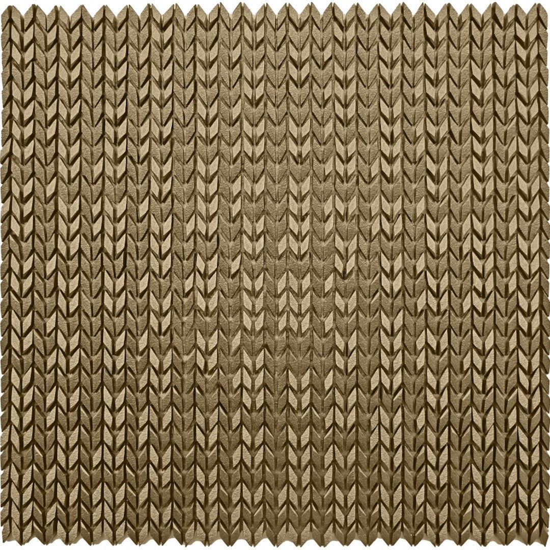 Emser 12" x 12" Revify Matte Resin & Natural Stone Wave Mosaic
