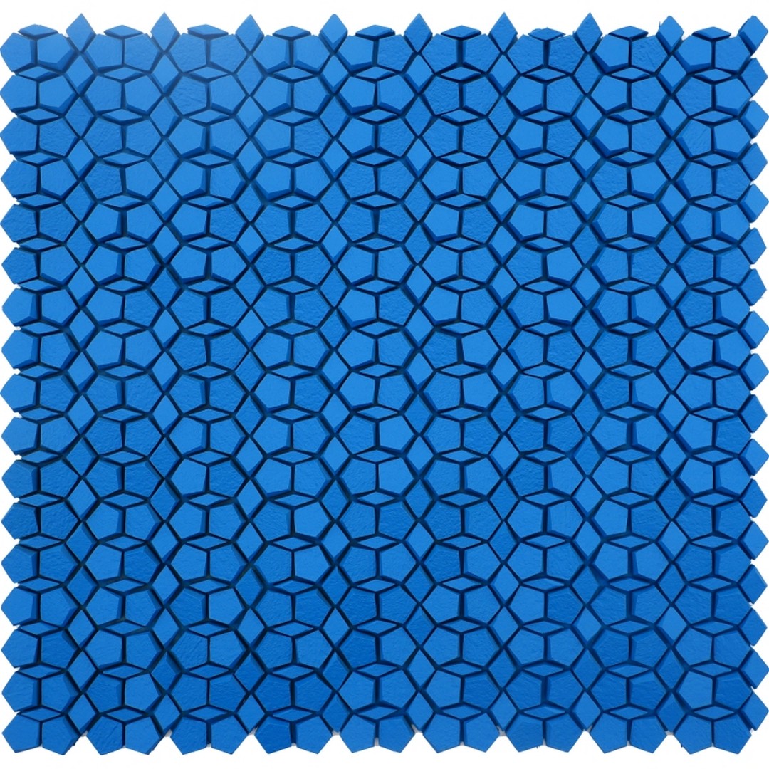 Emser 12" x 12" Revify Matte Resin & Natural Stone Penta Mosaic