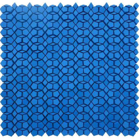 Emser 12" x 12" Revify Matte Resin & Natural Stone Penta Mosaic
