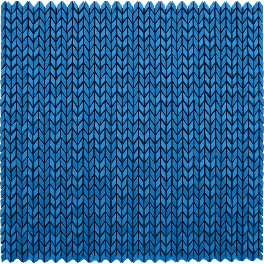 Emser 12" x 12" Revify Matte Resin & Natural Stone Wave Mosaic