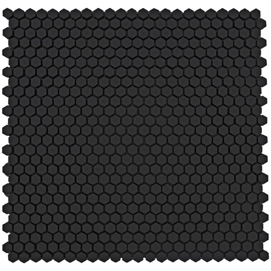 Emser 11" x 12" Revify Matte Resin & Natural Stone Hexagon Mosaic