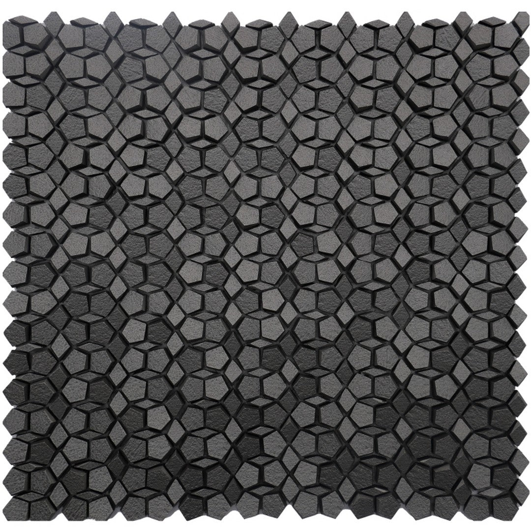 Emser 12" x 12" Revify Matte Resin & Natural Stone Penta Mosaic