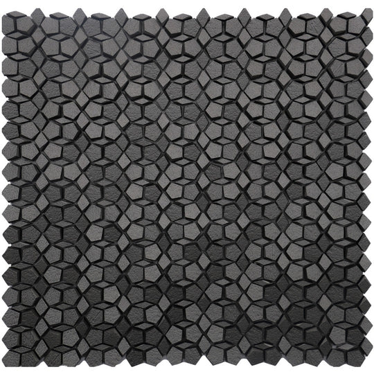 Emser 12" x 12" Revify Matte Resin & Natural Stone Penta Mosaic