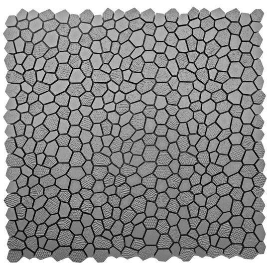 Emser 11" x 12" Revify Matte Resin & Natural Stone Dot Mosaic