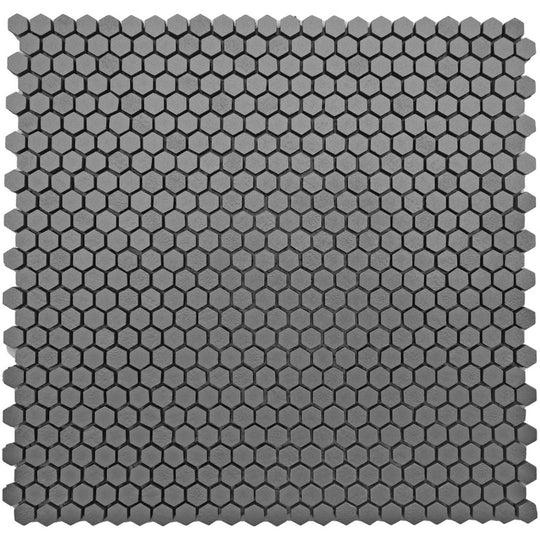 Emser 11" x 12" Revify Matte Resin & Natural Stone Hexagon Mosaic