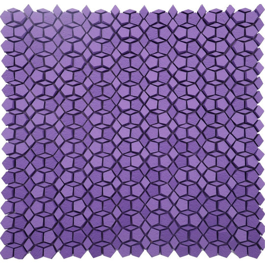 Emser 12" x 12" Revify Matte Resin & Natural Stone Penta Mosaic