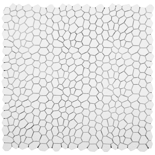 Emser 11" x 12" Revify Matte Resin & Natural Stone Dot Mosaic