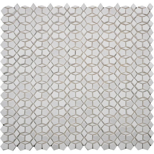 Emser 12" x 12" Revify Matte Resin & Natural Stone Penta Mosaic
