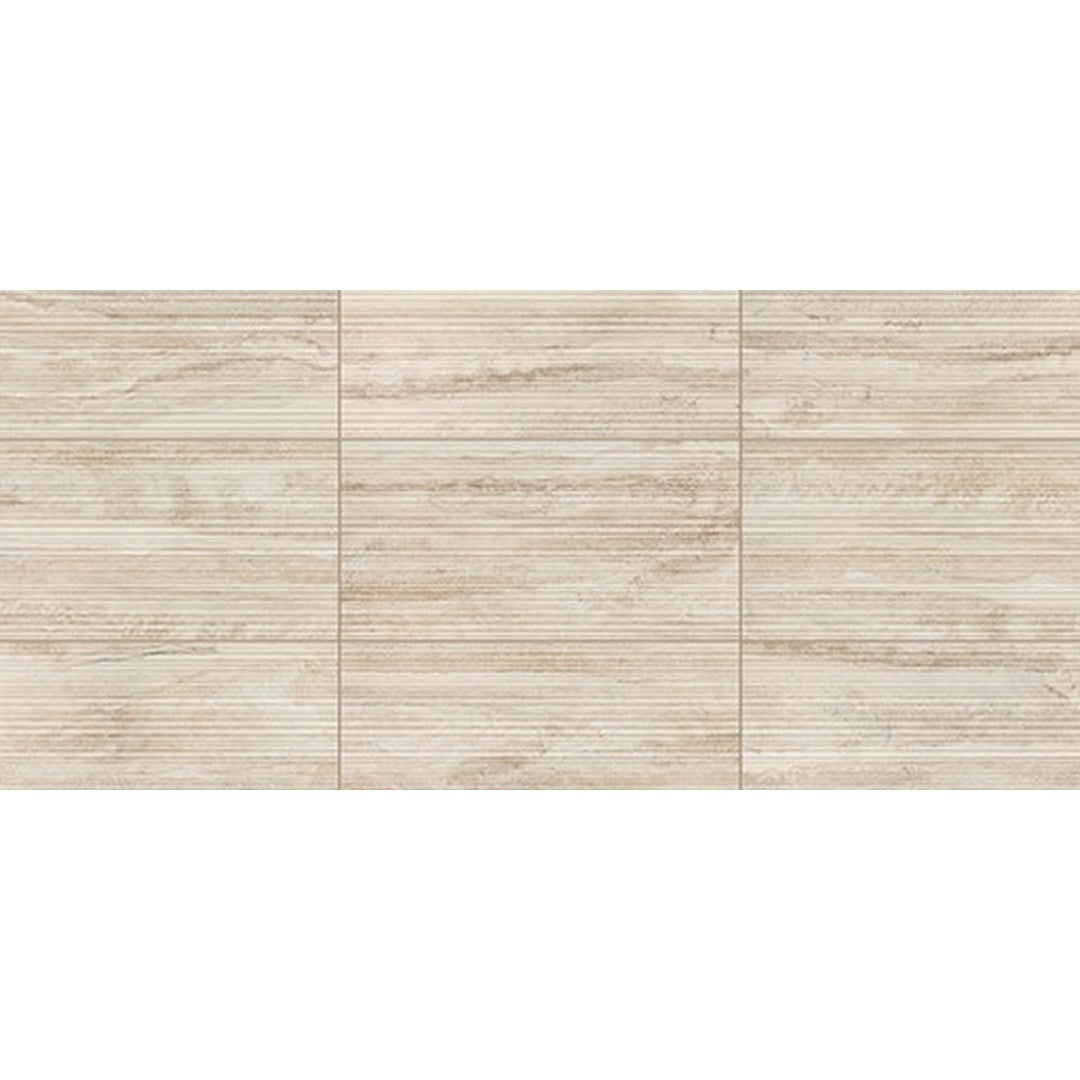 Daltile Calligo 12" x 24" Matte Ceramic Microban Fluted Wall Tile