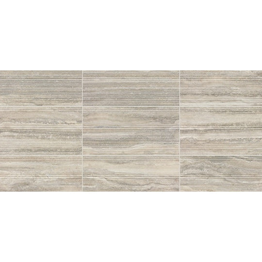 Daltile Calligo 12" x 24" Matte Ceramic Microban Fluted Wall Tile