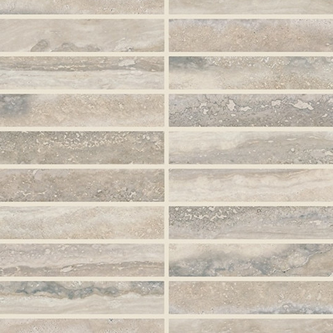 Daltile Calligo 10" x 12" Matte Ceramic 1x6" Stacked Microban Mosaic