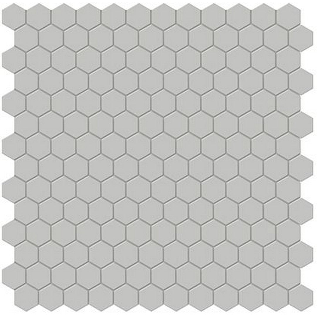 Florida-Tile-Soho-12-x-12-Hexagon-1-Matte-Porcelain-Mosaic-Canvas-White