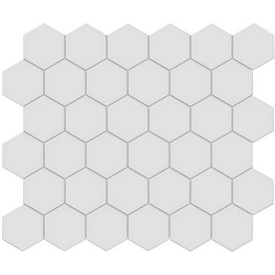 Florida-Tile-Soho-11-x-13-Hexagon-2-Matte-Porcelain-Mosaic-Gallery-Grey
