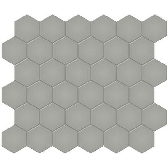 Florida-Tile-Soho-11-x-13-Hexagon-2-Matte-Porcelain-Mosaic-Cement-Chic