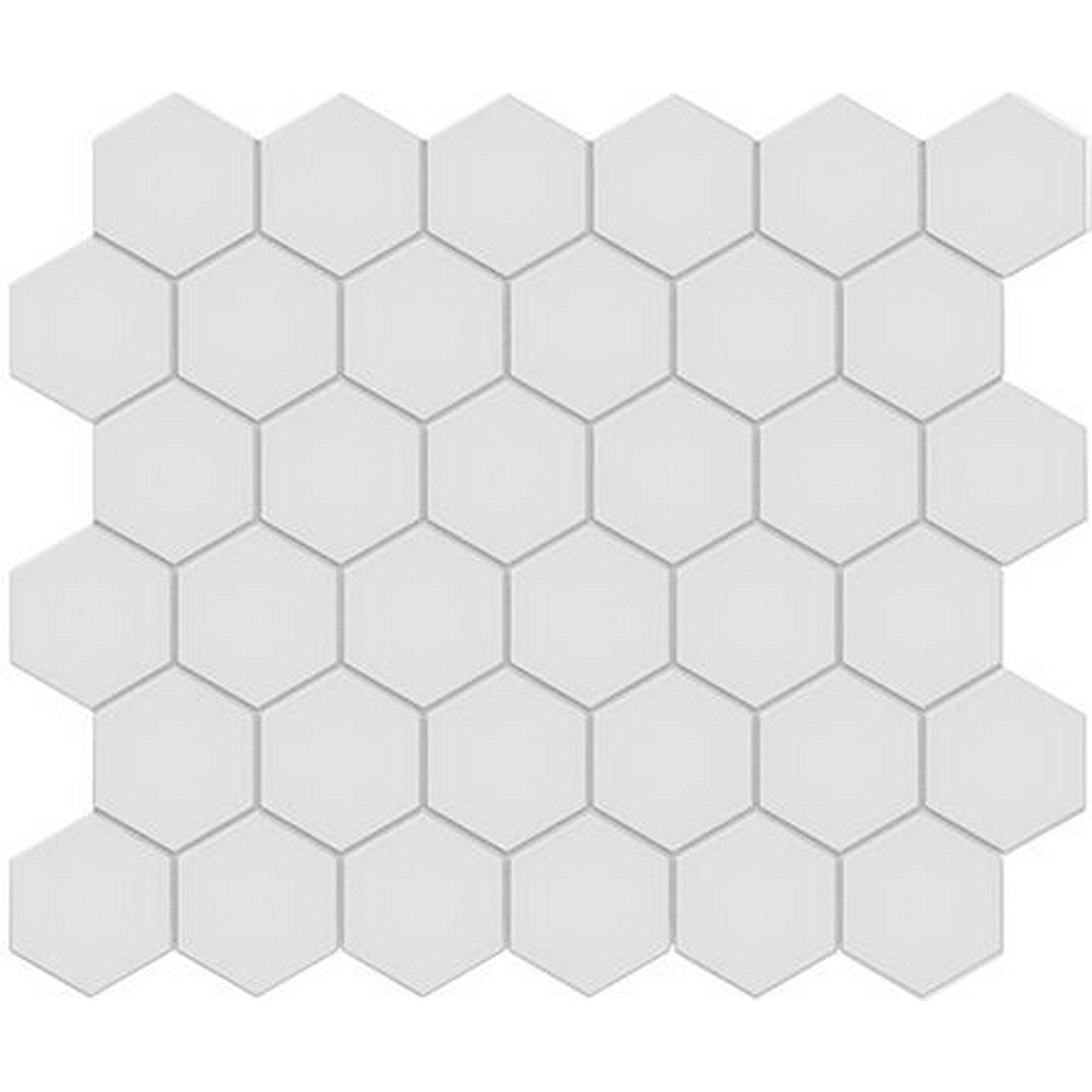 Florida-Tile-Soho-11-x-13-Hexagon-2-Matte-Unglazed-Porcelain-Mosaic-Gallery-Grey