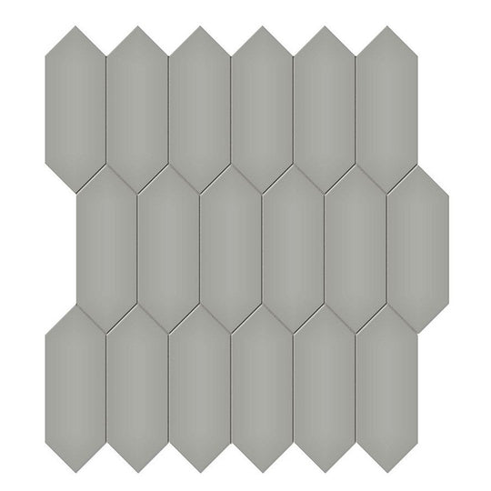 Florida-Tile-Soho-11-x-13-Picket-Matte-Porcelain-Mosaic-Retro-Black