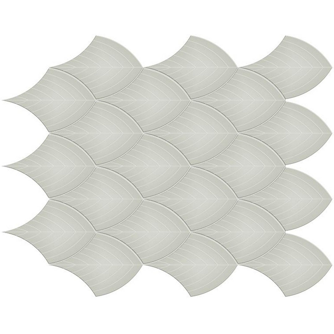 Florida-Tile-Soho-11-x-13-Scallop-Matte-Porcelain-Mosaic-Canvas-White