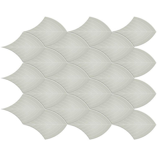Florida-Tile-Soho-11-x-13-Scallop-Matte-Porcelain-Mosaic-Canvas-White