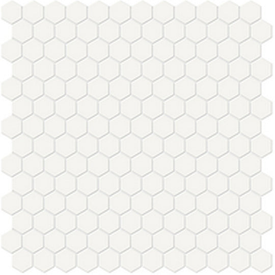 Florida Tile 12" x 12" Soho Hexagon Matte Porcelain 1" Mosaic