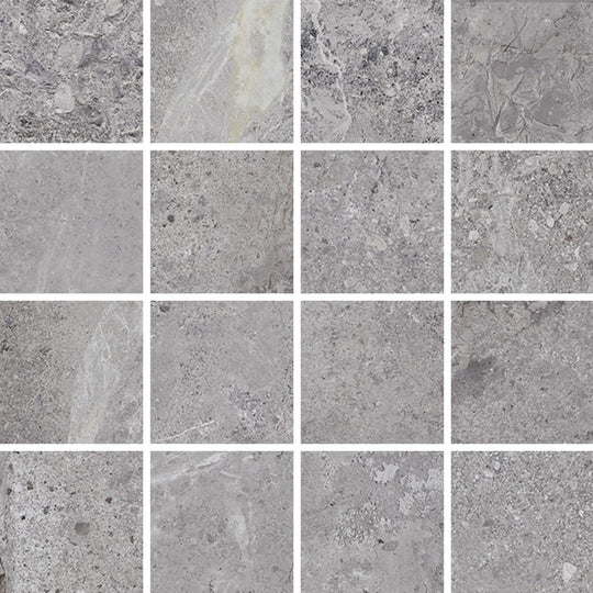 Tesoro 12" x 12" Evolution Matte Porcelain 3" Mosaic