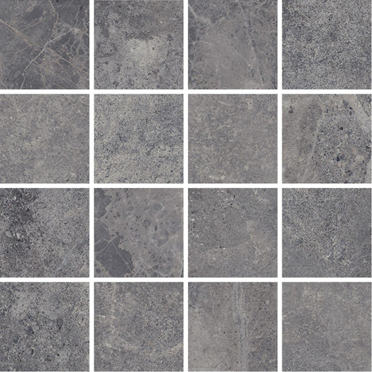 Tesoro 12" x 12" Evolution Matte Porcelain 3" Mosaic