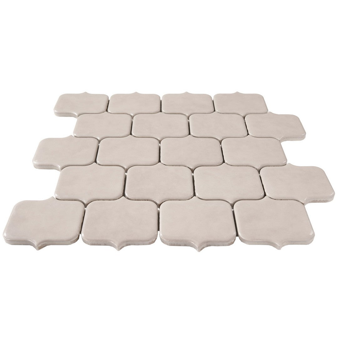 Crossville-11-x-11-Horizon-Glossy-Short-Arabesque-Porcelain-Mosaic-Silver