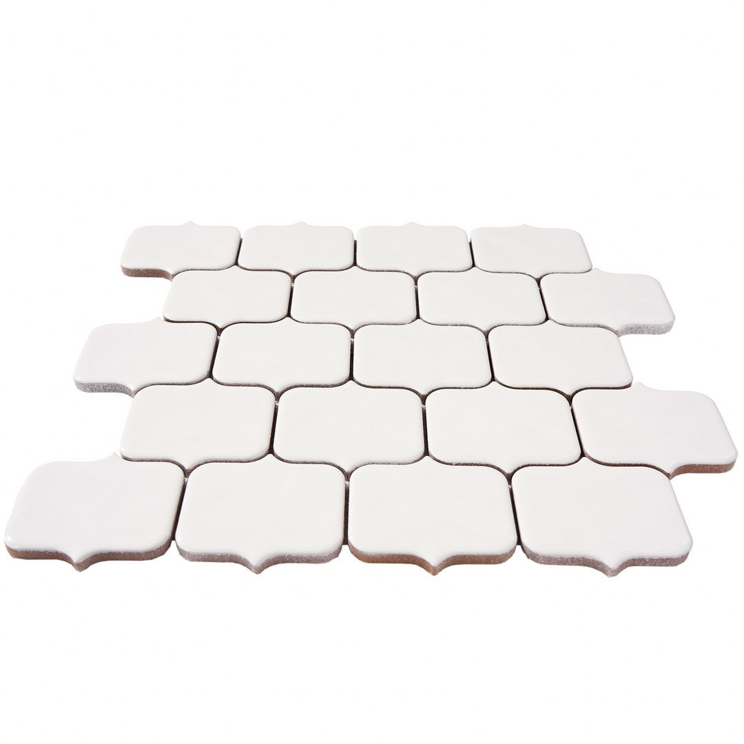Crossville-11-x-11-Horizon-Glossy-Short-Arabesque-Porcelain-Mosaic-Snow