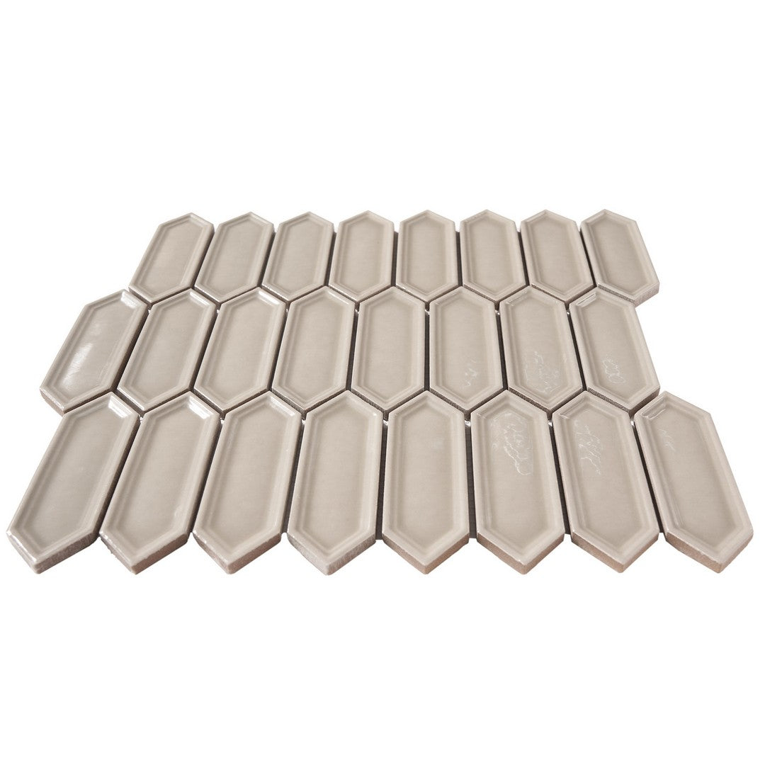 Crossville-12-x-12-Sophia-Glossy-Small-Picket-Porcelain-Mosaic-Taupe