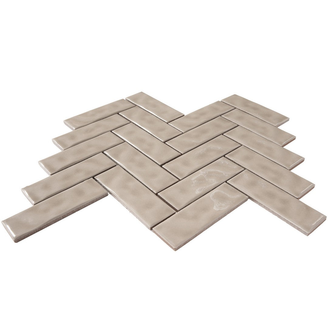Crossville-10-x-12-Sophia-Glossy-Herringbone-Porcelain-Mosaic-Taupe