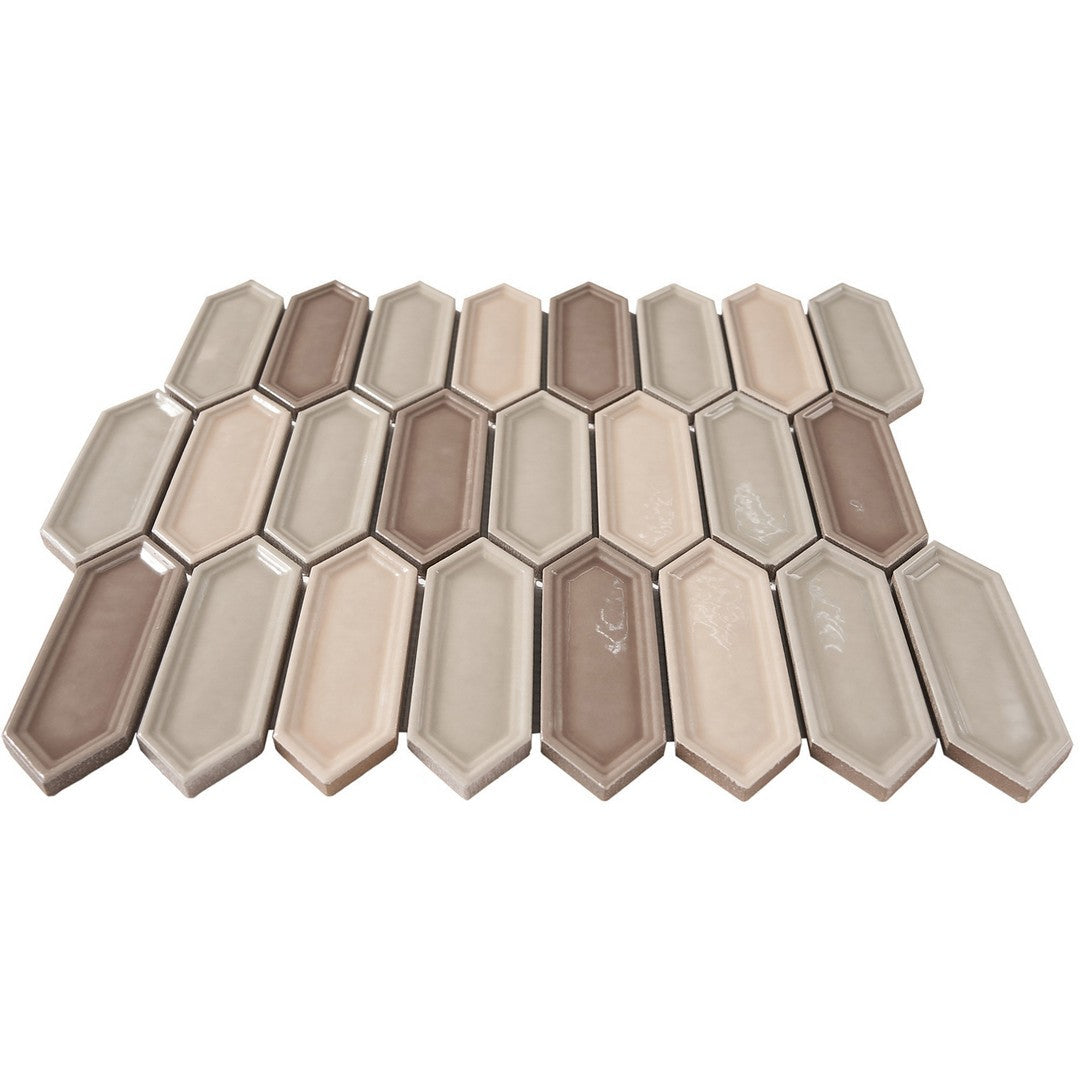 Crossville-12-x-12-Sophia-Glossy-Small-Picket-Porcelain-Mosaic-Taupe-Blend