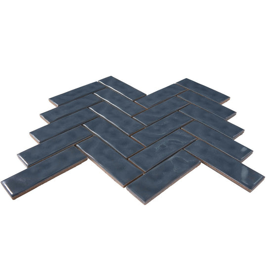Crossville-10-x-12-Sophia-Glossy-Herringbone-Porcelain-Mosaic-Slate-Blue