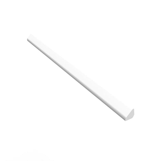 Lungarno 0.5" x 10" Back To Basics Pressed Glossy Ceramic Jolly Trim