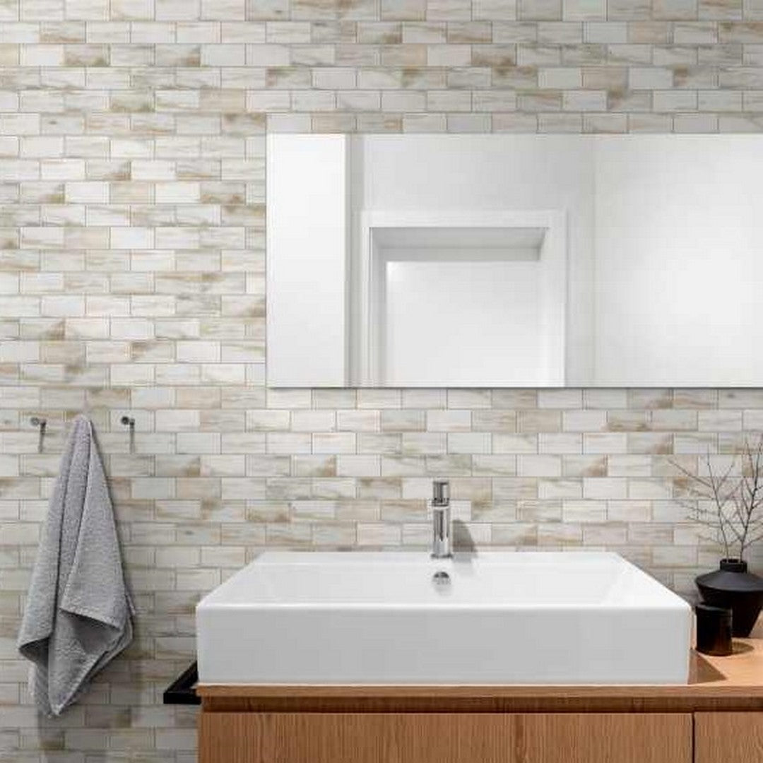 Bati-Orient-12-x-12-Wood-Series-Glazed-Ceramic-2x4-Brick-Mosaic-Beige-Mix